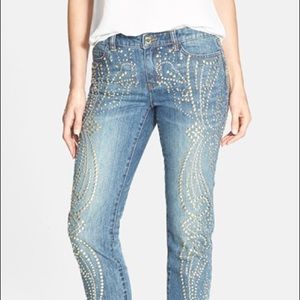 Michael Kors Studded Boyfriend Jeans Size 4